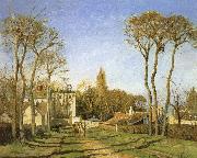 Camille Pissarro, Village entrance